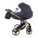Junama Saphire Col.03 Black gold Детская коляска 2 в 1