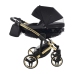 Junama Saphire Col.03 Black gold Детская коляска 2 в 1