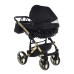 Junama Saphire Col.03 Black gold Детская коляска 2 в 1