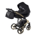 Junama Saphire Col.03 Black gold Детская коляска 2 в 1