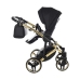 Junama Saphire Col.03 Black gold Детская коляска 2 в 1