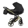 Junama Saphire Col.03 Black gold Детская коляска 3 в 1