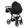 Junama Saphire Col.03 Black gold Детская коляска 3 в 1