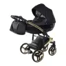 Junama Saphire Col.03 Black gold Детская коляска 3 в 1