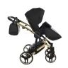 Junama Saphire Col.03 Black gold Детская коляска 3 в 1