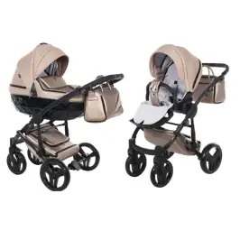 Junama Saphire Col.06 Beige Bērnu rati 2in1