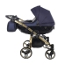 Junama Saphire Duo 01 Navy Blue Dvīņu rati 3in1