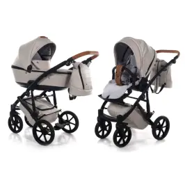 Junama Space 02 Cream Bērnu rati 2in1