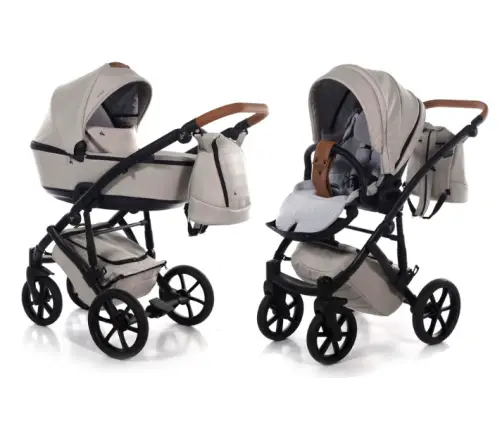 Junama Space 02 Cream Bērnu rati 2in1