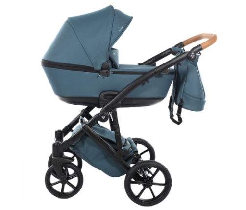 Junama Space 03 Teal Bērnu rati 2in1