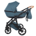 Junama Space 03 Teal Bērnu rati 2in1