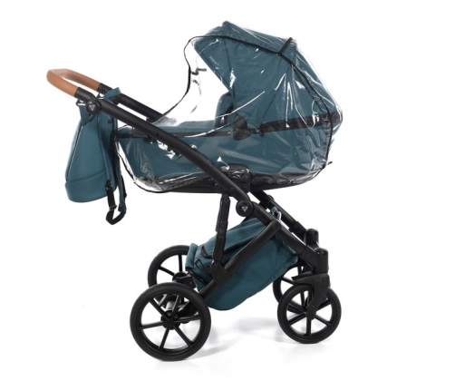 Junama Space 03 Teal Bērnu rati 2in1