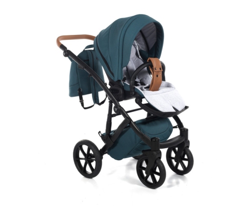Junama Space 03 Teal Bērnu rati 2in1
