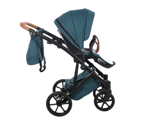 Junama Space 03 Teal Bērnu rati 2in1