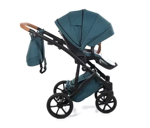 Junama Space 03 Teal Bērnu rati 3in1