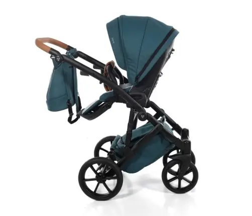 Junama Space 03 Teal Bērnu rati 3in1