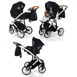 Junama Space 04 Black Детская коляска 3in1