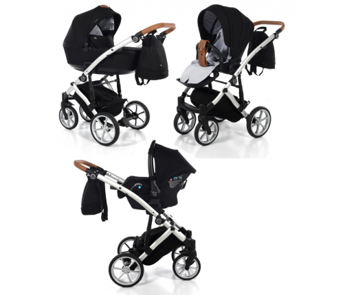 Junama Space 04 Black Детская коляска 3in1