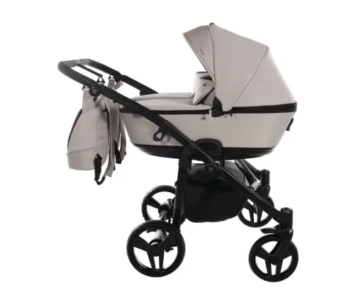 Junama Space Duo 02 Beige Dvīņu rati 2in1