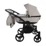 Junama Space Duo 02 Beige Dvīņu rati 2in1