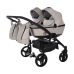 Junama Space Duo 02 Beige Dvīņu rati 2in1