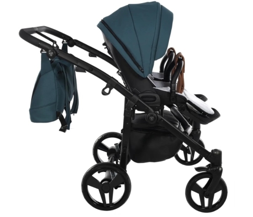 Junama Space Duo 03 Blue Dvīņu rati 2in1