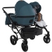 Junama Space Duo 03 Blue Dvīņu rati 2in1