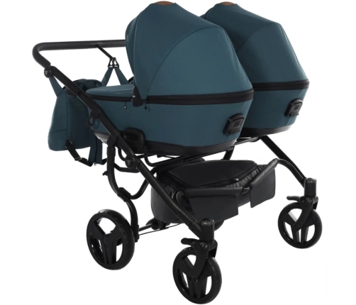 Junama Space Duo 03 Blue Dvīņu rati 2in1