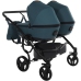 Junama Space Duo 03 Blue Dvīņu rati 2in1