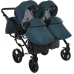 Junama Space Duo 03 Blue Dvīņu rati 2in1
