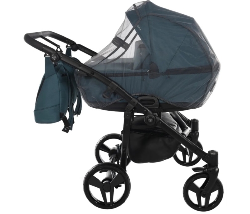 Junama Space Duo 03 Blue Dvīņu rati 3in1