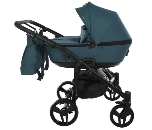 Junama Space Duo 03 Blue Dvīņu rati 3in1