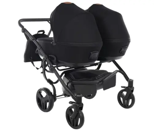 Junama Space Duo 04 Black Dvīņu rati 2in1