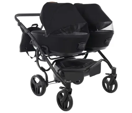 Junama Space Duo 04 Black Dvīņu rati 2in1