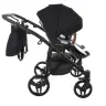Junama Space Duo 04 Black Dvīņu rati 2in1