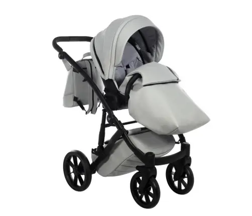 Junama Space Eco 01 Grey Bērnu rati 2in1
