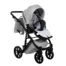 Junama Space Eco 01 Grey Bērnu rati 2in1