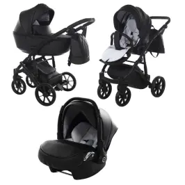 Junama Space Eco 03 Black Bērnu rati 3in1