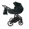 Junama Space Velur 01 Green Bērnu rati 2in1