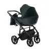 Junama Space Velur 01 Green Bērnu rati 2in1