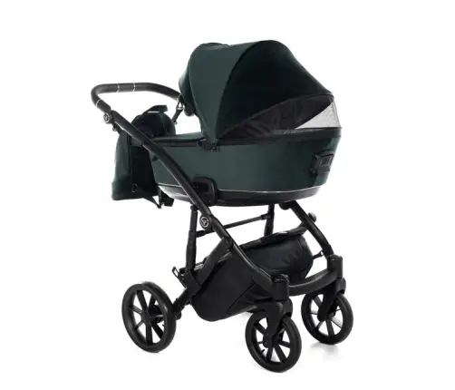 Junama Space Velur 01 Green Bērnu rati 2in1