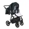Junama Space Velur 01 Green Bērnu rati 2in1