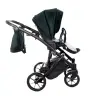 Junama Space Velur 01 Green Bērnu rati 2in1