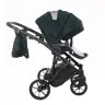 Junama Space Velur 01 Green Bērnu rati 2in1