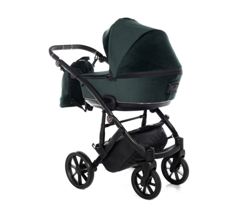 Junama Space Velur 01 Green Bērnu rati 3in1