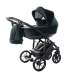 Junama Space Velur 01 Green Bērnu rati 3in1