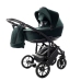 Junama Space Velur 01 Green Bērnu rati 3in1