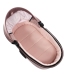 Junama Space Velur 02 Pink Bērnu rati 3in1