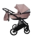 Junama Space Velur 02 Pink Bērnu rati 3in1