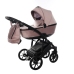 Junama Space Velur 02 Pink Bērnu rati 3in1